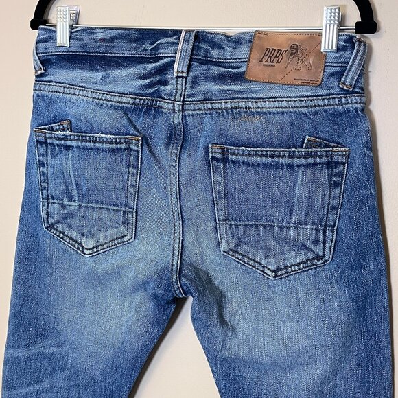 PRPS Japanese Selvedge Denim Donwan Harrell Button Fly Jeans - Men's Size 31*28 - Picture 5 of 15